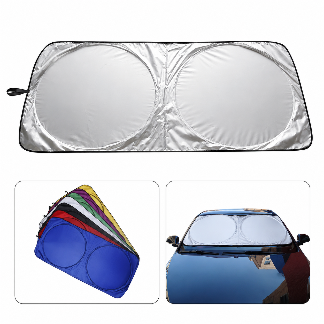 875 Collapsible Automotive Car Sunshade - Image 1