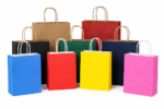 Printed Logo Kraft Paper Food Packaging Takeaway Gifts Bags