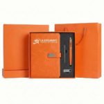 Customizable Notebook Gift Set with Engraved Logo - Image 4