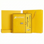 Customizable Notebook Gift Set with Engraved Logo - Image 6