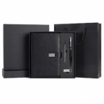 Customizable Notebook Gift Set with Engraved Logo