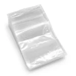 4" x 6" Clear Resealable Zipper Storage Bags