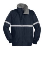 Reflective Taped Work Jacket for Men - Image 2