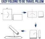 Airplane Neck Pillow, Blanket Combo with Custom Logo. - Image 4
