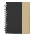 Sustainable Bonded Leather Notebook 5 by 7 Recycled Paper