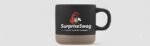 12 oz. Custom Imprint Clay Base Ceramic Mug - Image 3