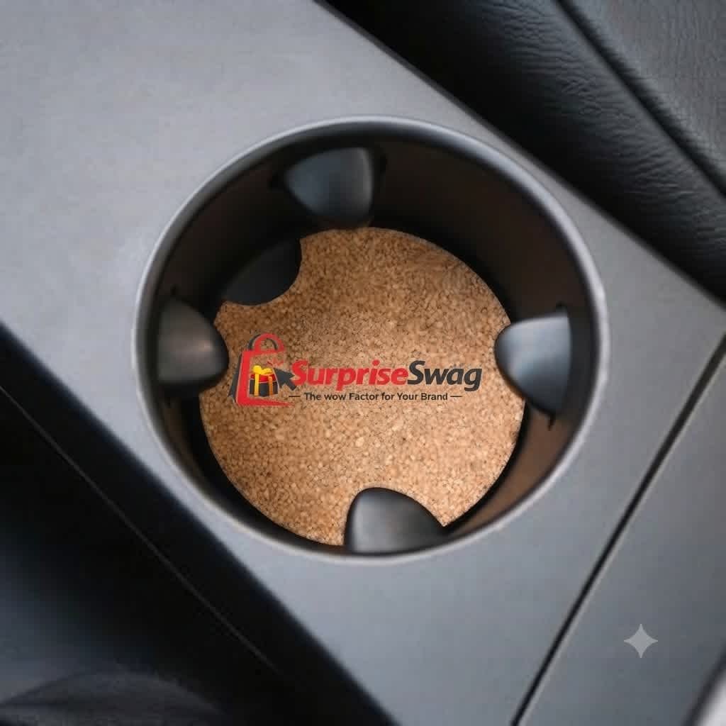 CKF1 Universal Car Cup Holder Coaster, Anti Spill Design - Image 1