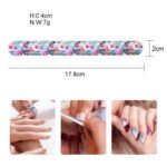 Grit 240 Nail File with Personalized EVA Pouch - Image 2