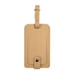 Personalized Leather Bag Tag with Embossed Logo - Image 3