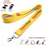 Premium 25 Mil Dye-Sublimation Lanyards for Corporate Branding