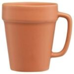 14 Oz. Custom Logo Terra Cotta Flower Pot Mug - Image 2