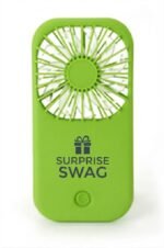 Matte Textured Portable Hand Fan with Silent Operation
