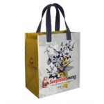 Custom Logo Laminated Tote for Daily Commute
