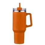 Custom Engraved 40oz Double Wall Tumbler with Handle - Image 3