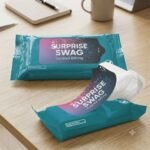 Custom Antibacterial Wipes in Convenient Pouch Pack