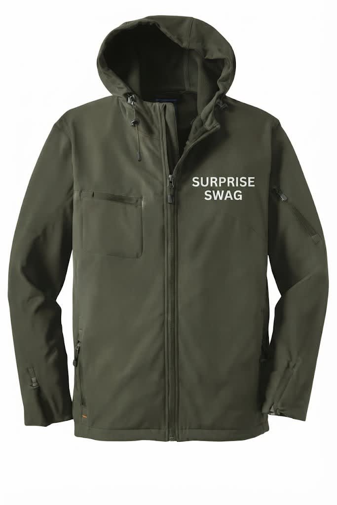 a537aa9e-6fdc-4910-8a5a-aa46a767bcbf Premium Performance Hooded Soft Shell Jacket for Men - Image 1