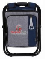 All in One Portable Cooler Chair with Backpack Design