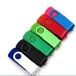 Custom Logo 2GB Metal Swivel USB Drive - Image 2