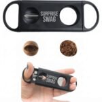 Professional Punch Cigar Cutter with Sharp Hollow Blade