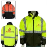 ANSI Unisex High Visibility Reflective Jacket - Image 4