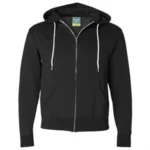 Unisex Lightweight Full-Zip Hooded Sweatshirt - Image 2