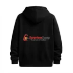 Premium Comfort Hoodie with Custom Logo Front Pocket - Image 4