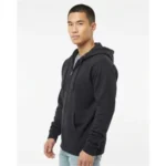 Unisex Heavyweight Full-Zip Hooded Sweatshirt - Image 4