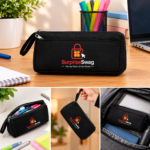 Capacity Zipper School Pouches - Image 2