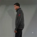 Men's Sweater Knit Full Zip Jacket - Image 2