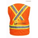 X-Back Breakaway Two-Tone Mesh Vest