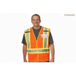 X-Back Breakaway Two-Tone Mesh Vest - Image 2
