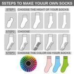Custom Anti Slip Grip Socks for Soccer and Basketball - Image 2