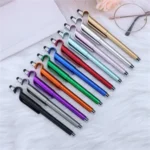 3 in 1 Stylus Ballpoint Pen with Foldable Phone Holder - Image 2