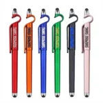 3 in 1 Stylus Ballpoint Pen with Foldable Phone Holder