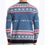 Unisex Christmas Sweater with Snowflake Pattern - Image 3
