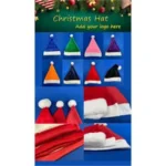 Winter Santa Hat for New Year Party Countdown Fun - Image 3