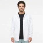 Unisex Midweight Full-Zip Hooded Sweatshirt