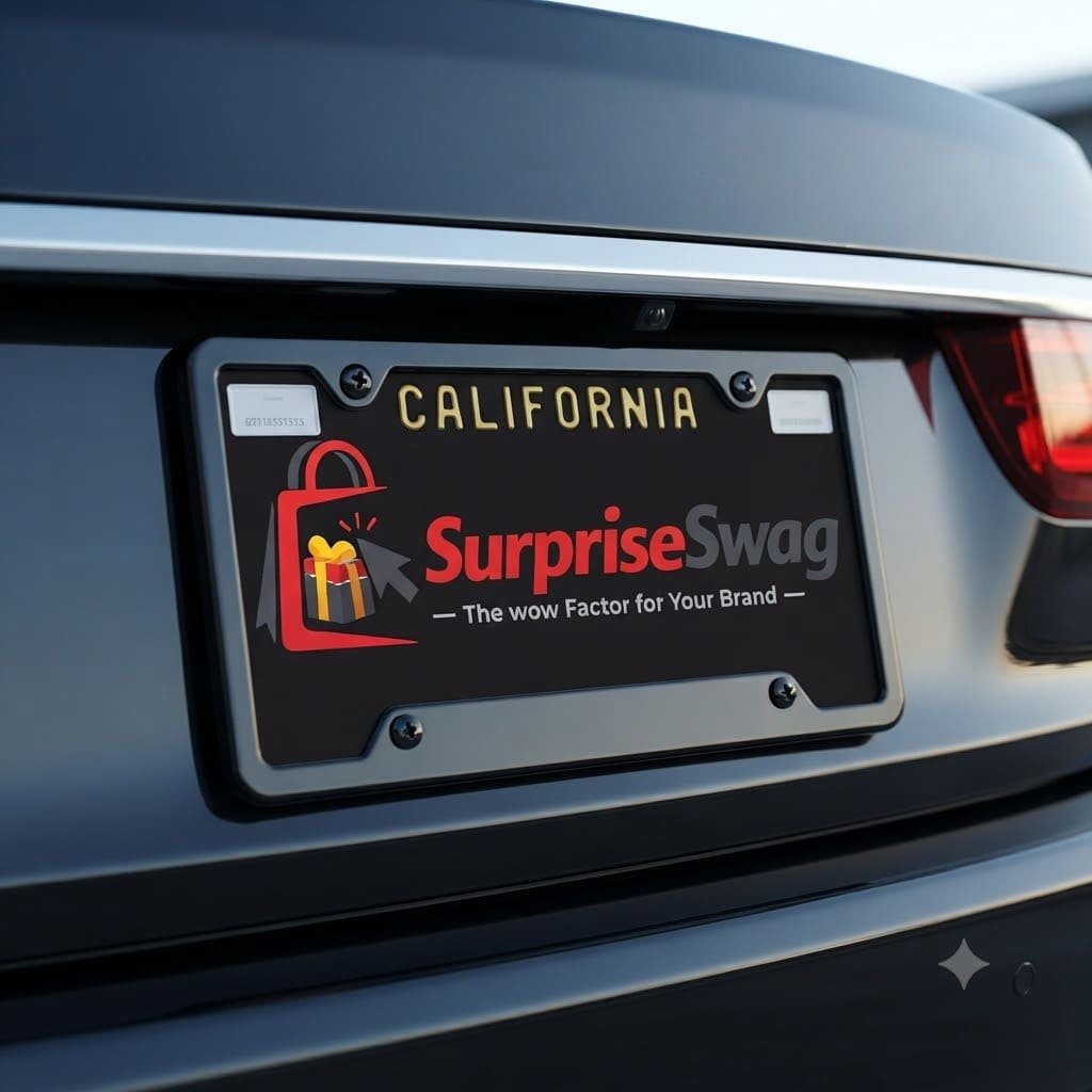 535463 Custom Car License Plate - Show Off Your Personality - Image 1