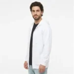 Unisex Midweight Full-Zip Hooded Sweatshirt - Image 4