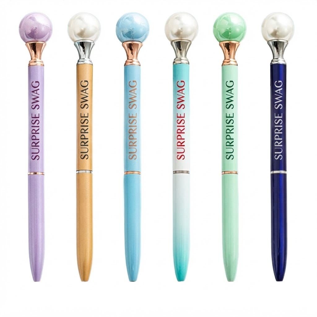 723cc685-54d9-4a3d-9df6-1c8ca47df757 Pearl Ballpoint Pens Wholesale with Custom Branding Options - Image 1
