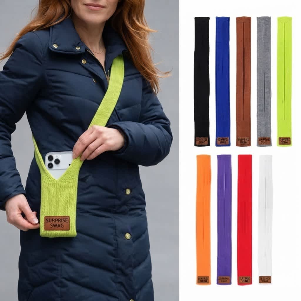 810ca5a5-e7d1-4669-a0f6-762ddf01034d Hands Free Crossbody Phone Pouch for Active Lifestyles - Image 1