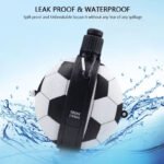Silicone Folding Compass Football Bottle Bpa Free Collapsible - Image 2
