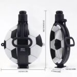 Silicone Folding Compass Football Bottle Bpa Free Collapsible - Image 3