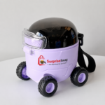 Funny Boy Portable 550ml Cute Mars Rover Plastic Water Bottle - Image 3