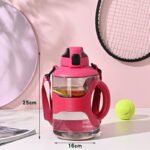 New Custom Logo Summer Large Capacity Water Bottle - Image 4