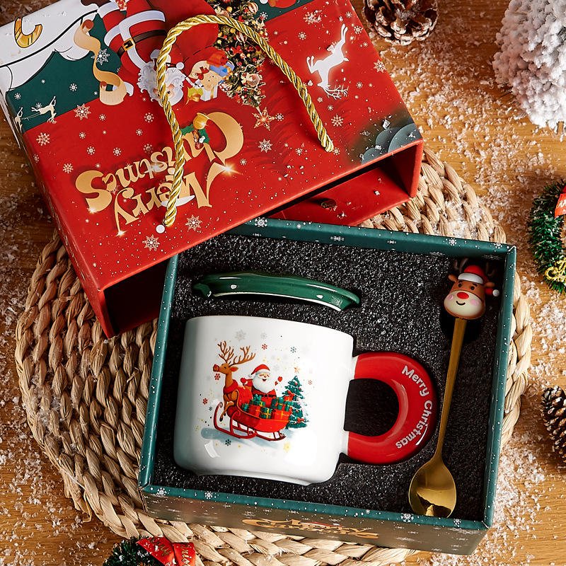 CUP 1 TOP Quality Creative Christmas Gift Cup Set - Image 1