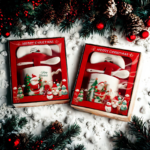 Promotional Gift Ceramic Christmas Mugs With spoon - Image 4