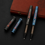 Slim Metal Ball Pen with Stylus-Like Grip