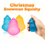 2026 Christmas Marshmallow Squeeze Toy – TPR Stress Relief Fidget Toy