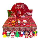 Christmas Blind Box Keychain Figures – Santa Claus & Capybara Surprise Set
